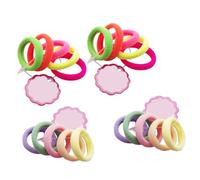 DEARMAMY 20pezzi Elastici per Capelli per Bambine Fasce senza Cuciture Fasce Elastiche Fermacoda Corda per Capelli Colorati Serie di Totale Morbidi ed Elastici