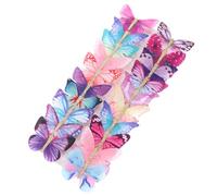 DEARMAMY 20pezzi Fermagli Per Farfalle Decorative Clip Per Ragazza Accessori Per Feste e Cerimonie Per Compleanni e Halloween