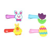 DEARMAMY 20pezzi Forcina Per Di Pasqua Design Coniglietto Accessori Per Per Bambine Bomboniere Per Feste Materiale Resistente