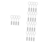 DEARMAMY 20pezzi Mini Harmonica Keychain Ciondoli Creativi Per Portachiavi e Decorazione Borse Per Amanti Della Musica