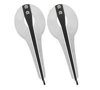 DEARMAMY 2pezzi Arpa Bocca Compatta in Metallo per Principianti Strumento Musicale Etnico Portatile Suono Ricco per Riunioni e Viaggi