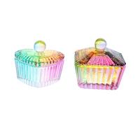 DEARMAMY 2pezzi Coppa Per Manicure Coperchio Accessorio Per Miscelazione Di Liquidi e Polvere Per Nail Art Realizzato in Materiale Di Resistente All Uso Prolungato Piccolo Ma Sufficientemen