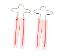 DEARMAMY 2pezzi Dispositivo Per Modellare Naso in Silicone Clip Per Sollevare Naso Raddrizzamento Del Ponte Nasale Due