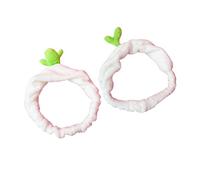 DEARMAMY 2pezzi Fascia Per in Peluche Fascia Sportiva Per Germogli Di Soia Per Trucco in Peluche Per Proteggere i Durante Trucco La Doccia e Lavaggio Del Viso