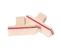 DEARMAMY 2pezzi Kit di Accordatura per Pianoforte Sordina per Pianoforte Verticale Blocco in Legno Accessori per Riparazione Parte di Ricambio Silenziatore Kit di Manutenzione Dispositivo M