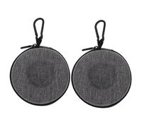 DEARMAMY 2pezzi Orologi Da Viaggio Custodia Porta Orologi Resistente Pressione Usura Pulizia Lavoro Viaggi Uomo Donna Smartwatch Regalo Amici Familiari Rotonda Piccola Compatta Portatile Tr