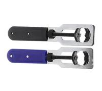 DEARMAMY 2pezzi Orologio Apricasse per Orologi Riparazione Cassa Apri Strumento Retro Kit Chiave Giocattolo Sostituzione Ferro Plastica Strumenti Orologio