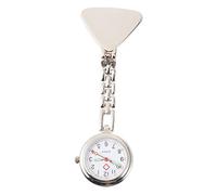 DEARMAMY 2pezzi Orologio Da Tasca Per Inossidabile Orologio Clip Medici e Leggero e Portatile Design Semplice e Facile Da Usare Ottimo Per Anziani e Professionisti Del Settore Sanitario
