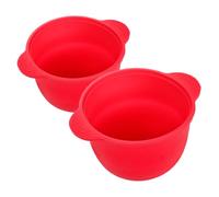 DEARMAMY 2pezzi Rivestimento in Silicone Per Cera Ciotola in Silicone Per Scaldacera Rivestimento Ricambio Per Cera in Per