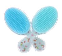 DEARMAMY 2pezzi Spazzola Per Portatile Piccola Spazzola Districante Per Da Bambina Per Da Viaggio Realizzata Materiali Sicuri Design e Decorativo