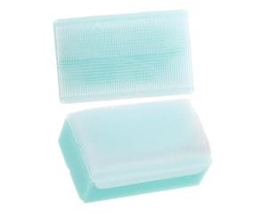 DEARMAMY 2pezzi Spazzola Spugna per Ragazza Spazzola Tattile per Ragazza Massaggiante in Spugna Strumento per Allenare la Percezione del Materiale Resistente Buona Qualità