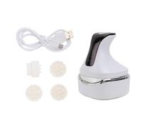 DEARMAMY 2sets Massaggiatore Elettrico Per Testa a Forma Di Arco Ricaricabile Con Impugnatura Curva Per Capelluto Con Testine Massaggianti Separate Per Alleviare Di Testa e Migliorare La Ci