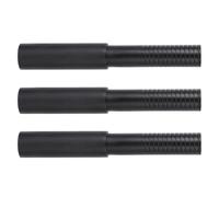 DEARMAMY 3 Pezzi Estensione Asta per Mazze da Golf in Nylon Pa Nero, Accessorio per Putter e Golf Club, Facile da Rimuovere e Regola la Potenza dello Swing, per Simulatori Indoor