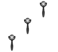 DEARMAMY 3 Pezzi Massaggio Facciale Con Per Gli Occhi Palla Sollevamento Massaggianti Grinza Massaggiatore Scultura Rulli Muscolo Attrezzo Roller Del Viso Solo Black