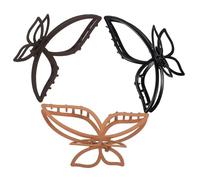 DEARMAMY 3 Pezzi Pinza satinata molletta per da donna Carino grandi fermagli per ragazze clip ad artiglio jumbo Clip per plastica