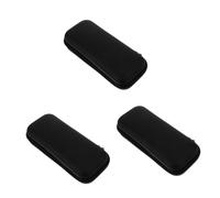 DEARMAMY 3 Pezzi Portasigarette Per Da Uomo Portasigarette Portatile Portatile Contenitore Per Sigarette Contenitore Decorativo Per Sigarette Eva Nero