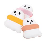 DEARMAMY 3 Pezzi soffio a cuscino d'aria spugne per il trucco soffio talco triangolo di puff per il trucco rosa sbuffo in polvere piumino da cipria soffio di polvere secca tessuto