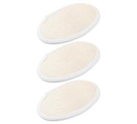DEARMAMY 3 Pezzi Spugne Loofah Esfolianti per Doccia Filo per Profonda e per Rimuovere Cellule e Rivelare una Liscia