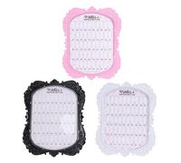 DEARMAMY 3 Pezzi tabellone per unghie tabellone per nail art Gel display grafico dello spettacolo di stile delle unghie esposizione delle unghie Scheda plastica abs