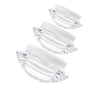 DEARMAMY 3 Pz Bottiglia Di Crema Ufo Articoli Da Toeletta Bottiglie Di Shampoo Per Ciglia Evidenziatori Balsamo Barattoli Con Coperchi Vasetti Di Burro Per Il Corpo Vaniglia Trucco Acrilico