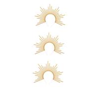 DEARMAMY 3 Pz Fascia Halo di Nostra Signora vestito da ragazza fascia da sposa party natale fasce per ragazze arredamento Decorazione dei puntello della fascia della ragazza