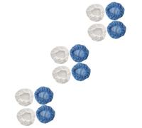 DEARMAMY 3 Set Berretto in Rete Traspirante Cappello Chef Cuffie Doccia Shower Cap Cappelli Tappo Da Cucina in Rete Cappello Da Cuoco Da Cucina Cappello Da Forno in Rete 4 Pezzi * 3