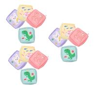 DEARMAMY 3 set Borsa Per Il Trucco Da Ragazza Dei Cartoni Animati Da Donna Discreta Per Prodotti Femminili Assorbenti Organizer Per Articoli Da Toeletta Pratiche Borse 4 pezzi * 3