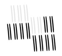 DEARMAMY 3 Set Coprigambe Antiscivolo Per Occhiali Occhio Sicurezza Suggerimenti Da Spettacolo Sostituzione Anti Calzino Fine Manica Sport Slittata Accessori Gel Di Silice Bianca 30 Pezzi*3