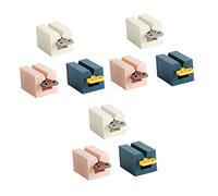 DEARMAMY 3 Set Estrattore Manuale Per Dentifricio Squeezer Per Tubetti Scuro Per Bagno 3 Pezzi*3