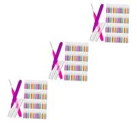 DEARMAMY 3 Set Spazzolino Interdentale Spazzolino Denti Scovolini Dentali Spazzolini Interspaziali Dente Fra Pennello Per La Pulizia Interdentale Pennello Per Le Sopracciglia Pp 100 Pezzi*3