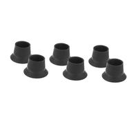 DEARMAMY 3 Set Tappetino Antiscivolo Coprigambe Per Trampolino Copertina Tappi Per Le Gambe Del Trampolino Muto Sostituzione Trampolino Gomma Da Cancellare Black 2 Pezzi * 3