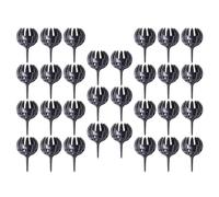 DEARMAMY 30 Scatole Fertilizzante per Bonsai in Plastica Nera Grande, Cestini per Semina Automatica, Contenitori Pratici per Piante, Fiori e Piccoli Bonsai in Giardinaggio