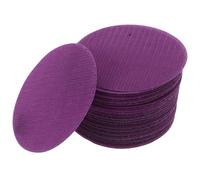 DEARMAMY 36 Pennarelli per Tappeti Viola 100 MM Marcatori Circolari in Nylon per Aula e Scuola Materna Punti Adesivi Riutilizzabili per Organizzazione Posti a Sedere e Attività Educative