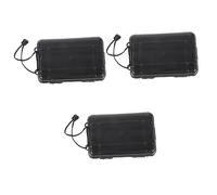 DEARMAMY 3pezzi Scatola Per Orologi Da Viaggio Contenitore Antiurto e Resistente Per Attrezzatura Da Campeggio e Sopravvivenza Compatte Design Portatile e Sicuro