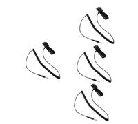 DEARMAMY 4 Pezzi Accessori Per Massaggiatori Band Da Polso Piede Cinturino Da Polso Gruppo Musicale Massaggiatore Chiave Braccialetti Accessorio Per Pediluvio Bande Da Polso Abs Nero