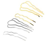 DEARMAMY 4 pezzi Pettini per Capelli per Acconciature French Side Piccoli Pettini per Capelli Resistenti e Leggeri per DIY Accessori Moda