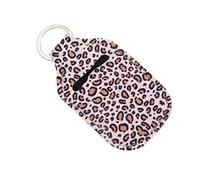 DEARMAMY 4 Pezzi Pochette Protettive per Bottiglie Cover per Profumo e Gloss Labbra con Portachiavi per Sicuro Viaggio