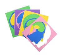 DEARMAMY 4 pezzi Puzzle Montessori per Gioco Educativo Anatomia Cervello Umano Puzzle Cognitivo per Sviluppo Intellettuale e Apprendimento Precoce Gioco Interattivo per Ragazzi e Ragazze