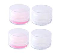 DEARMAMY 4 Pezzi Stampatore per Unghie Silicone Accessori per Manicure Diy Strumenti per Stamping Nail Art Design e Compatto