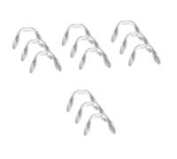 DEARMAMY 4 Set Naselli Tu Gr Cuscinetti A Forma Di U Per Occhiali Ammortizzato Occhiali A Ponte Cuscinetti Del Ponte Occhi Campatiche Pastiglie Plastica Dura 3 Pezzi * 4