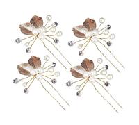 DEARMAMY 4Pezzi Accessori Per Stile Vintage Per Sposi e Cerimonie Eleganti e Leggeri Accessorio Unico Per Speciali