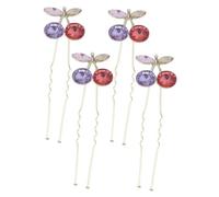 DEARMAMY 4pezzi Forcine Per Sposa Accessori Per Sposa Forcine Di u Per Matrimoni e Balli Di Fine Anno