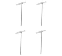 DEARMAMY 4pezzi Martello Per Orologi in Ferro e Lega Di Zinco Manico Sottile Per Rimozione Cinturini Rigidi e Riparazione Piccole Parti