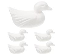 DEARMAMY 5 Palline di Schiuma a Forma di Animali Non Verniciate, Leggere e Resistenti, Materiali per Fai da Te Creativi e Decorazioni per Feste e Progetti Artigianali