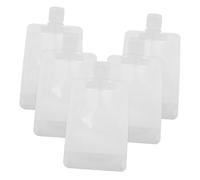 DEARMAMY 5 Pz Borsa Da Viaggio Custodia Da Viaggio in Spugnetta Per Il Trucco Contenitore Per Dolci Spugna Per Serbatoio Contenitore Automatico Caramella Kit L'animale Domestico Transparent