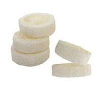 DEARMAMY 5pezzi Di Luffa Per Base Di Sapone Portasapone in Luffa Naturale Organizer Per Sapone Da Bagno Spugna Per Piatti in Ciotola Strumenti Per Cucina