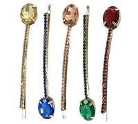 DEARMAMY 5pezzi Forcine e Per Donne Fermagli Per Decorativi Easy to Wear and Remove No Hair Pulling Comfortable to Use for Shopping Travel and Parties Made of Material with Strong Grip