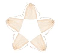 DEARMAMY 5pezzi Sacchetti per Sapone Sacchetti per Sapone Prodotti per Doccia Custodia Bolle Confezionare Saponi da Bagno per Viso Fatto Mano Cosmetico all Olio alla Frutta