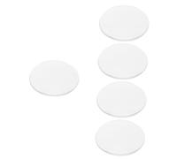 DEARMAMY 5pezzi Sapphire Flat Lens Replacement for Wristwatch Thickness Diameter High Definition Transparent Watch Glass for Easy Installation and Repair