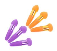 DEARMAMY 6 Pezzi Penna Di Bellezza Trucco Illuminante Spugne Di Bellezza Per Il Trucco Fungo Mini Bignè Spugne Per Il Trucco Penna Spugna Per Il Trucco Bignè Di Spugna Pp